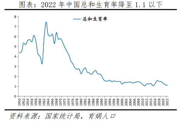 中国总和生育率图片