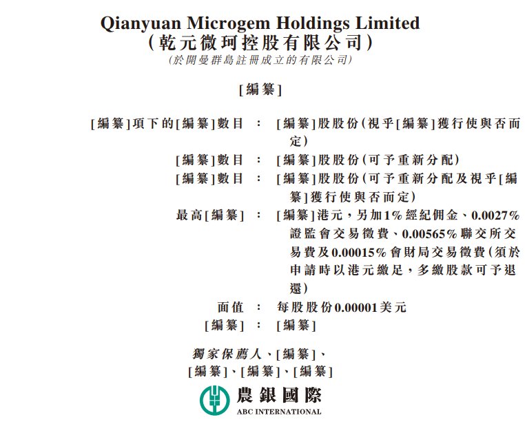 新股消息 | 煤炭物流服务商乾元微珂递表港交所 2023年收入超37亿元