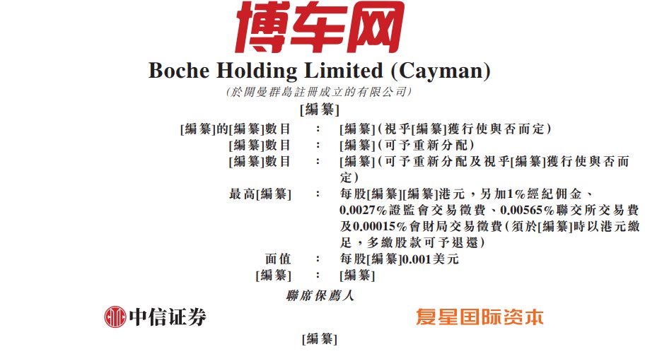 新股消息 | 博车网递表港交所 公司在国内事故车拍卖行业中排名第一