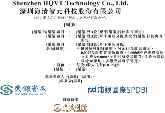 新股消息 | 海清智元递表港交所 为全中国第一的多光谱AI企业
