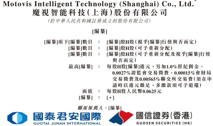 新股消息 | 魔视智能递表港交所 交付超过330万套智能驾驶解决方案