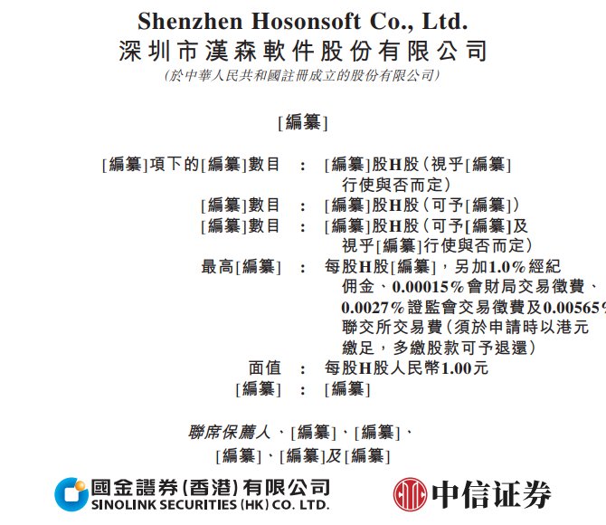 新股消息 | 汉森软件递表港交所 2024年收入在全球所有独立打印控制系统供应商中排名第一